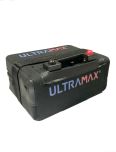 UltraMax 12v 18Ah (18 - 27 Hole) Lithium LiFePO4 Golf Battery with Charger, Lead & Bag